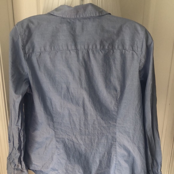 Talbots 100% Cotton Button-Down Collared Dress Shirt - Picture 3 of 3